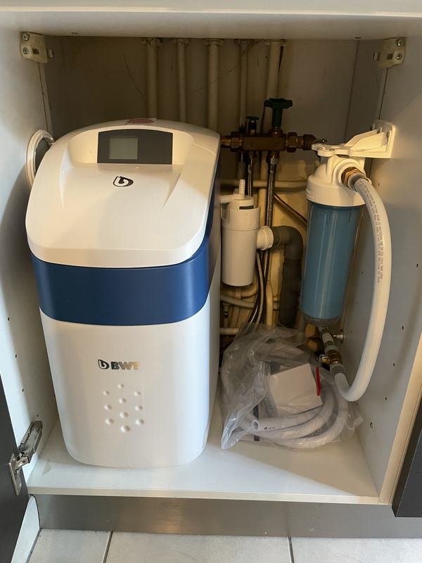 Traitement eau - Adoucisseur BWT installation